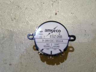 NEW AMSECO BACK UP BUZZER SONALERT MALLORY