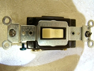 NEW RV/MOTORHOME LEVITON TOGGLE LIGHT SWITCH PRICE $10.99