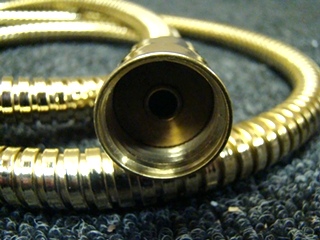 NEW RV/MOTORHOME MOEN POLISHED BRASS DOUBLE SWIVEL INTERLOCK METAL HOSE PRICE: $100.00+ $15.99 SHIPPIMG 