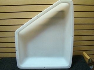 USED RV/MOTORHOME WHITE BATHROOM CEILING VENT COVER 