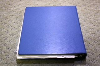 USED 1978 JIMMY MINI OWNERS MANUAL BINDER FOR SALE