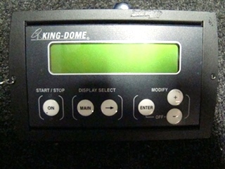 USED RV/MOTORHOME KING DOME SATELLITE DISPLAY CONTROLLER FOR SALE