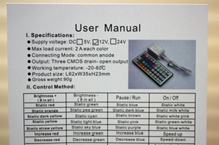 NEW LED FLEXIBLE STRIP 2038RGB-KIT FOR SALE