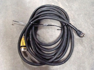 USED RV/MOTORHOME 50 AMP POWER CORD WITH MALE AND TWIST LOCK END 