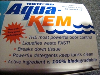 NEW RV/MOTORHOME/MARINE THETFORD AQUA-KEM HOLDING TANK DEODORANT