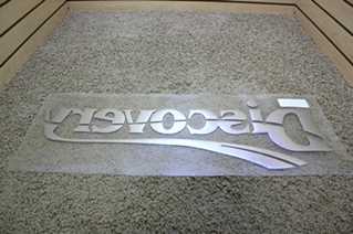 NEW DISCOVERY FLAT DECAL-LOGO FOR SALE