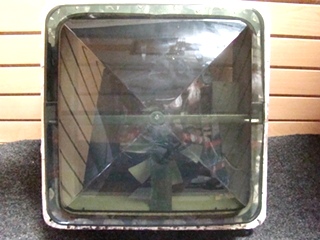 USED RV/MOTORHOME FANTASTIC VENT FAN (BLACK) FOR SALE