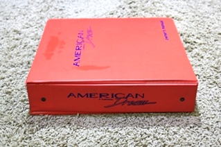 USED 1997 AMERICAN DREAM OWNERS MANUAL FOR SALE