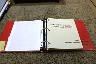 USED 1997 AMERICAN DREAM OWNERS MANUAL FOR SALE