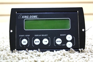 USED MOTORHOME KING DOME SATELLITE CONTROL TOUCH PAD FOR SALE