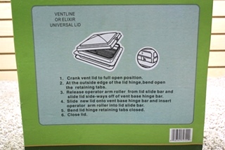 VENTLINE OR ELIXIR UNIVERSAL LID - SMOKE VENT COVER - FOR SALE