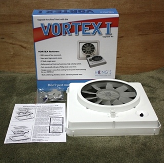 HENG'S VORTEX I 90043-CR ROOF VENT UPGRADE KIT RV PARTS FOR SALE