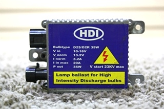 USED RV HDI LAMP BALLAST FOR HIGH INTENSITY DISCHARGE BULBS FOR SALE