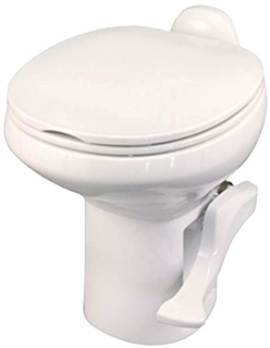 THETFORD AQUA-MAGIC STYLE II HIGH PROFILE - BONE - RV TOILET PN: 42062 FOR SALE