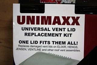 MAXXAIR UNIMAXX UNIVERSAL VENT LID REPLACEMENT KIT 00335002 RV PARTS FOR SALE