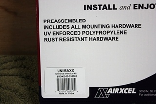 MAXXAIR UNIMAXX UNIVERSAL VENT LID REPLACEMENT KIT 00335002 RV PARTS FOR SALE