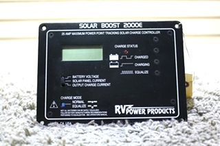 USED RV POWER PRODUCTS SOLAR BOOST 2000E MOTORHOME PARTS FOR SALE