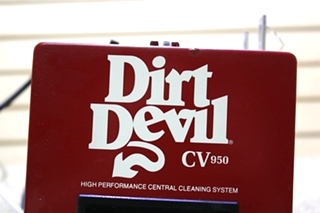 USED DIRT DEVIL CV950 MOTORHOME CLEANING SYSTEM FOR SALE