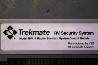 USED TREKMATE RV SECURITY SYSTEM MODEL RV717 RAPTOR CONTROL MODULE FOR SALE