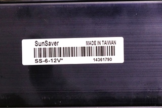 USED RV SUNSAVER-6 SOLAR CONTROLLER SS-6-12V MOTORHOME PARTS FOR SALE