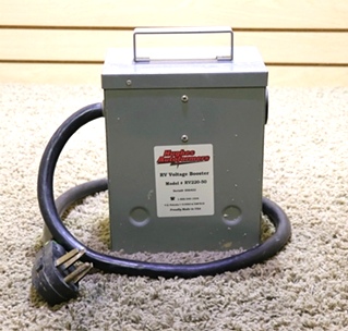 USED RV HUGHES AUTOFORMERS RV VOLTAGE BOOSTER RV220-50 MOTORHOME PARTS FOR SALE