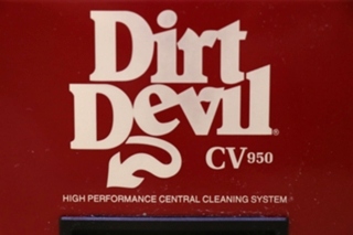 USED CV950 DIRT DEVIL CENTRAL CLEANING SYSTEM RV PARTS FOR SALE