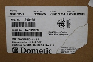 DOMETIC FAN-TASTIC VENT FAN FV2200 RV ACCESSORIES FOR SALE