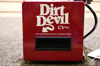 USED CV950 DIRT DEVIL CENTRAL VACUUM CLEANER MOTORHOME PARTS FOR SALE