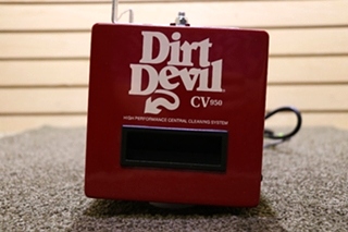 USED RV DIRT DEVIL CV950 CENTRAL VACUUM CLEANER FOR SALE