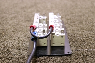 USED HOUSE 12V CIRCUIT BREAKERS PANEL RV PARTS FOR SALE