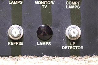 USED HOUSE 12V CIRCUIT BREAKERS PANEL RV PARTS FOR SALE