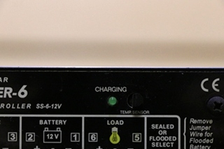USED MORNINGSTART SUNSAVER-6 SOLAR CONTROLLER MOTORHOME PARTS FOR SALE