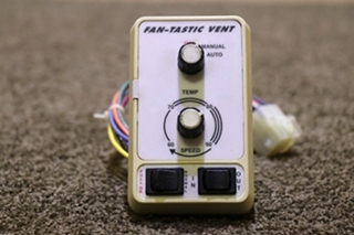 USED MOTORHOME FAN-TASTIC VENT SWITCH PANEL FOR SALE