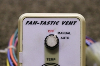 USED MOTORHOME FAN-TASTIC VENT SWITCH PANEL FOR SALE