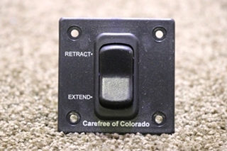 USED CAREFREE OF COLORADO AWNING SWITCH PANEL RV PARTS FOR SALE