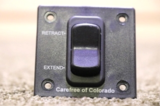 USED CAREFREE OF COLORADO AWNING SWITCH PANEL RV PARTS FOR SALE