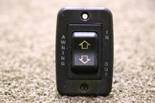 USED AWNING IN/OUT SWITCH PANEL MOTORHOME PARTS FOR SLE