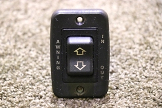 USED AWNING IN/OUT SWITCH PANEL MOTORHOME PARTS FOR SLE
