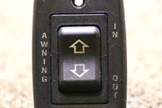 USED AWNING IN/OUT SWITCH PANEL MOTORHOME PARTS FOR SLE