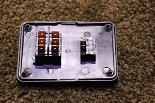 USED FAN-TASTIC VENT BLACK SWITCH PANEL MOTORHOME PARTS FOR SALE