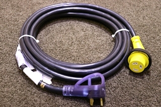 CONNTEK RP5350-LA2 30A RV TWIST LOCK CORD W/ RP INDICATOR FOR SALE