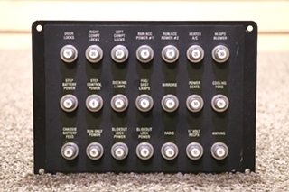 USED RV/MOTORHOME CIRCUIT BREAKER BOARD FOR SALE
