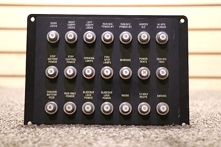 USED RV/MOTORHOME CIRCUIT BREAKER BOARD FOR SALE