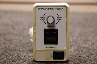 USED FAN-TASTIC VENT SWITCH PANEL MOTORHOME PARTS FOR SALE