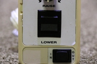 USED FAN-TASTIC VENT SWITCH PANEL MOTORHOME PARTS FOR SALE