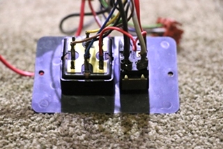USED GUEST SPOTLIGHT CONTROL SWITCH PANEL RV/MOTORHOME PARTS FOR SALE