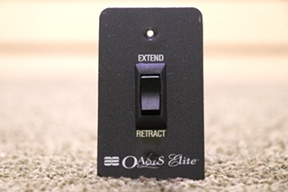 USED AE OASIS ELISTE EXTEND / RETRACT SWITCH PANEL RV/MOTORHOME PARTS FOR SALE