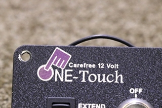 USED RV CAREFREE ONE-TOUCH SWITCH PANEL FOR SALE