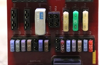 USED MOTORHOME WURTH ELEKTRONIK BREAKER BOX 12V LOAD CENTER CONTROL BOARD FOR SALE