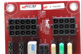 USED MOTORHOME WURTH ELEKTRONIK BREAKER BOX 12V LOAD CENTER CONTROL BOARD FOR SALE